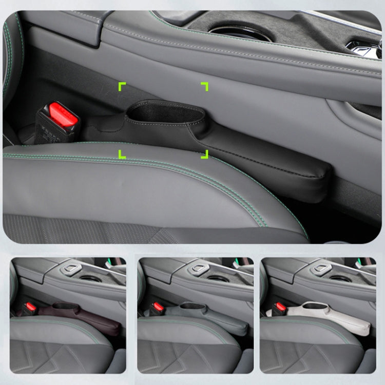 1pair Car Seat Storage Organizer Seat Anti Leakage Seam Fillers(Gray) - Seat Accessories by PMC Jewellery | Online Shopping South Africa | PMC Jewellery | Buy Now Pay Later Mobicred