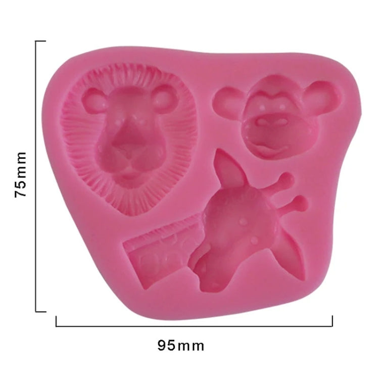 Cartoon Three-dimensional Animals Fondant Silicone Mold Cake Decorating Baking Tools, Specification: 0599 - Food Molds by PMC Jewellery | Online Shopping South Africa | PMC Jewellery