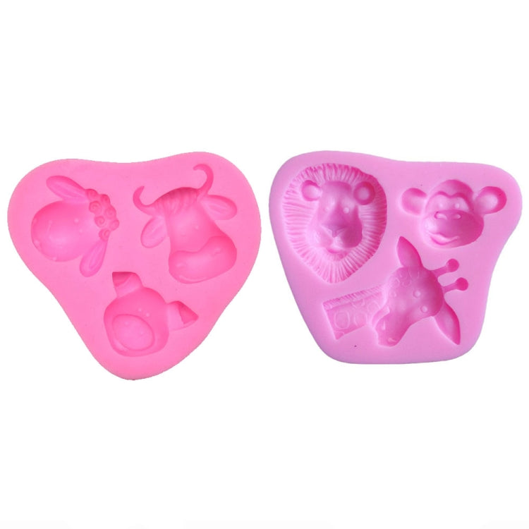 Cartoon Three-dimensional Animals Fondant Silicone Mold Cake Decorating Baking Tools, Specification: 0599 - Food Molds by PMC Jewellery | Online Shopping South Africa | PMC Jewellery