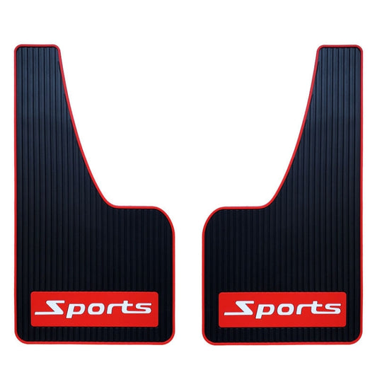 2pcs Car Tire Mud Flap Modification Plastic Anti-Splash Mud Flap, Style: Large Sports - Mudguards by PMC Jewellery | Online Shopping South Africa | PMC Jewellery | Buy Now Pay Later Mobicred