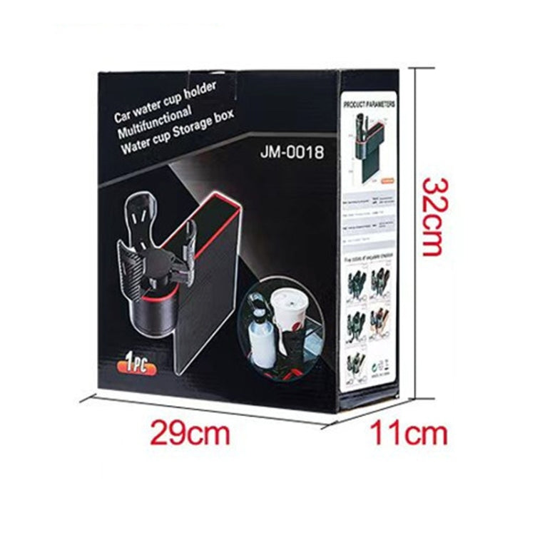 Car Seat Gap Storage Box Car Water Cup Holder Ashtray, Color: Right Black Red - Stowing Tidying by PMC Jewellery | Online Shopping South Africa | PMC Jewellery | Buy Now Pay Later Mobicred