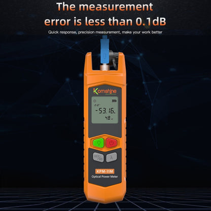 Komshine High Precision Optical Power Meter Mini Fiber Optic Light Attenuation Tester With LED, Specification: C-G/-50DBM to +26DBM - Fiber Optic Test Pen by Komshine | Online Shopping South Africa | PMC Jewellery | Buy Now Pay Later Mobicred