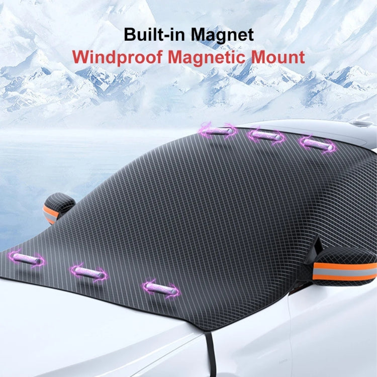 ST-3959 Snow Cover Front Windshield Strong Magnetic Adsorption Car Windshield Cover Oxford Cloth Comprehensive Protection - Window Foils & Solar Protection by PMC Jewellery | Online Shopping South Africa | PMC Jewellery | Buy Now Pay Later Mobicred