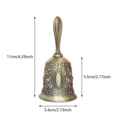 Rose Hand Shaking Bells Metal Crafts Ornaments Bar Bells(Tin) - Ornaments by PMC Jewellery | Online Shopping South Africa | PMC Jewellery