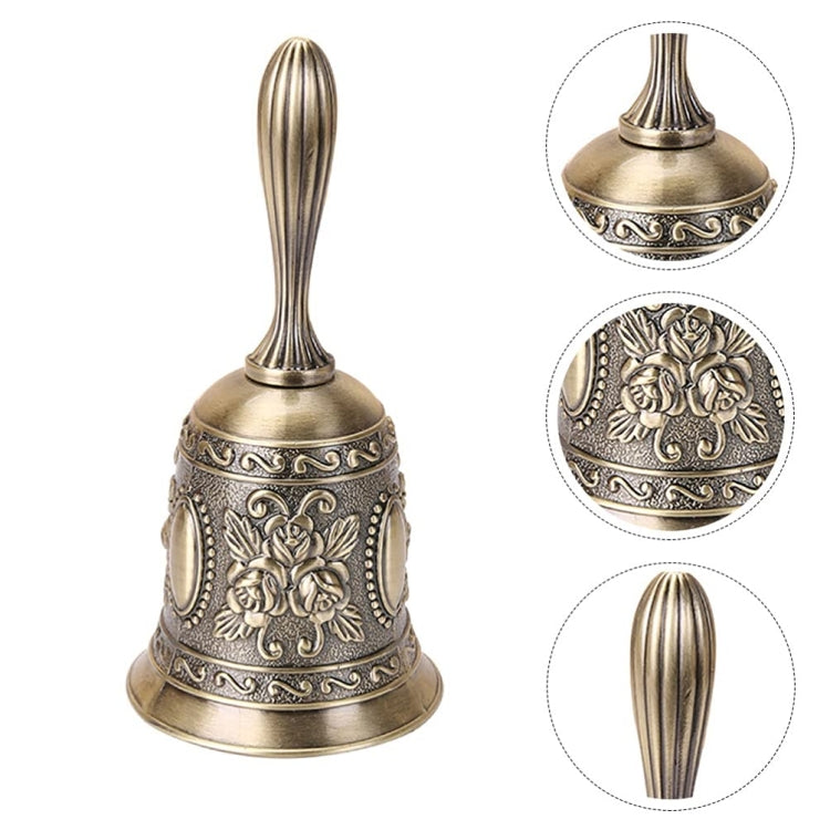 Rose Hand Shaking Bells Metal Crafts Ornaments Bar Bells(Tin) - Ornaments by PMC Jewellery | Online Shopping South Africa | PMC Jewellery