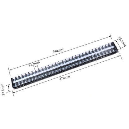 CHINT TD-3030 Terminal Block Rail Type Wiring Block Paralleling Wires Wire Connector - Booster Cable & Clip by CHNT | Online Shopping South Africa | PMC Jewellery | Buy Now Pay Later Mobicred