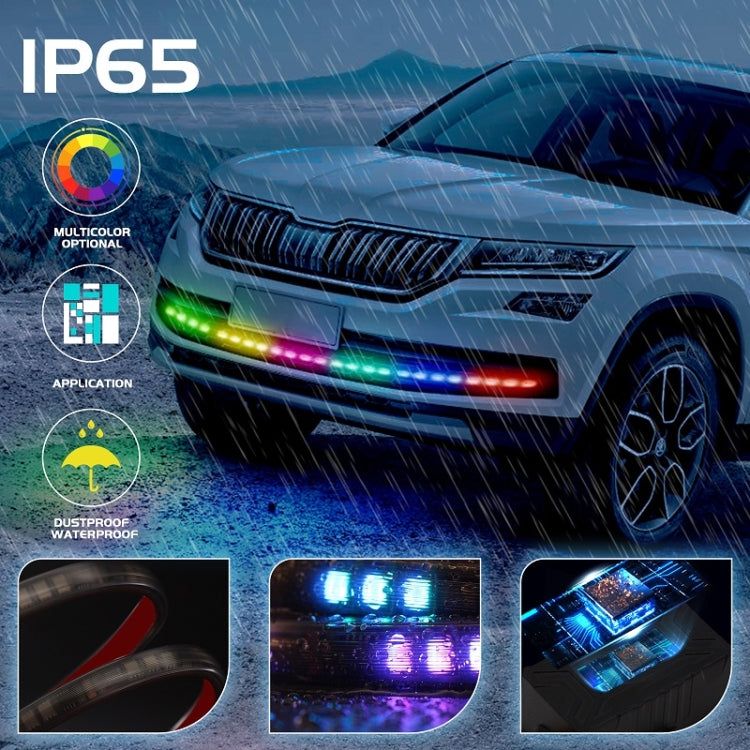 Car Phantom Daytime Running Lights LED Streamer Warning Turning Lights, Length: A12-120cm APP Model - Running Lights by PMC Jewellery | Online Shopping South Africa | PMC Jewellery | Buy Now Pay Later Mobicred