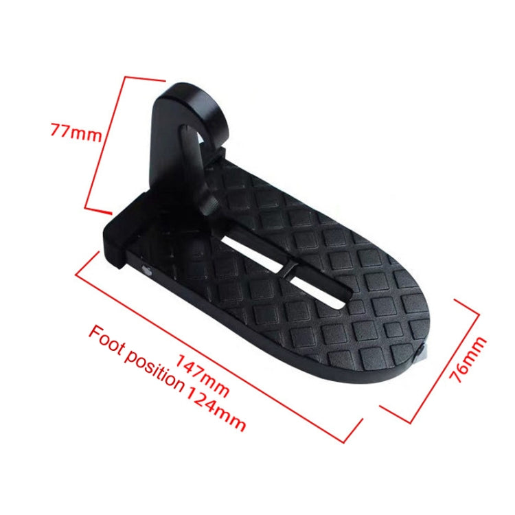 For SUV Car Assistance Getting In The Car Hook Pedal, Color: Black - Foot Pedal by PMC Jewellery | Online Shopping South Africa | PMC Jewellery | Buy Now Pay Later Mobicred