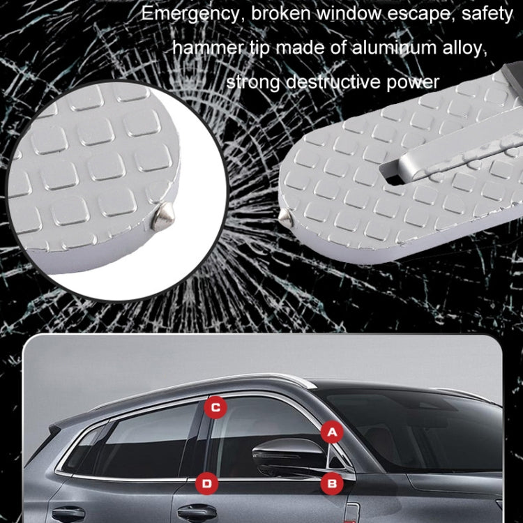 For SUV Car Assistance Getting In The Car Hook Pedal, Color: White with Broken Window - Foot Pedal by PMC Jewellery | Online Shopping South Africa | PMC Jewellery | Buy Now Pay Later Mobicred