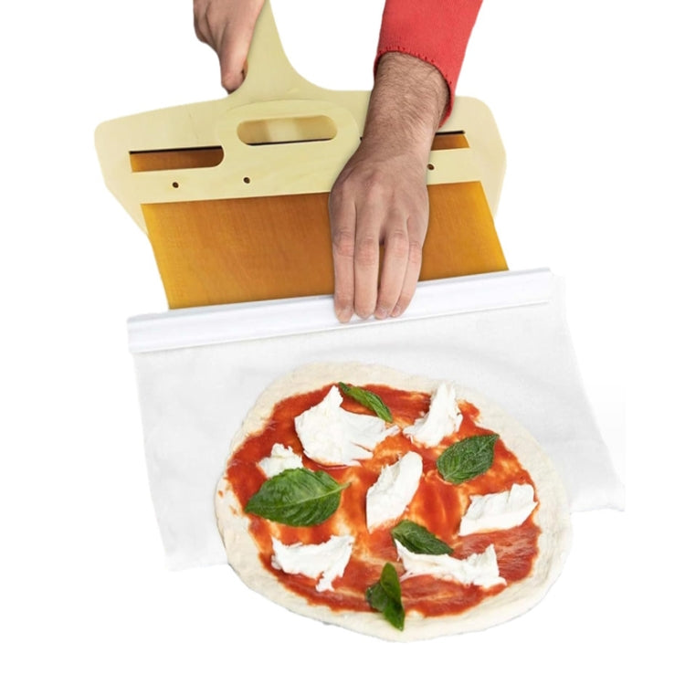 45x20cm Sliding Pizza Storage Board Baking Utensils - Baking Pastry Tools by PMC Jewellery | Online Shopping South Africa | PMC Jewellery