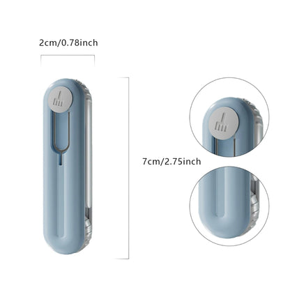 Bluetooth Earphone Cleaning Artifact Phone Dust Removal Tool Multi-Function Cleaning Brush(Grey) - Other Accessories by PMC Jewellery | Online Shopping South Africa | PMC Jewellery | Buy Now Pay Later Mobicred