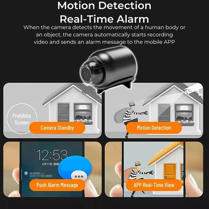 2 Million Pixel HD Home Smart WIFI Remote Mini 1080P Surveillance Camera, Specification: X5 - Mini Camera by PMC Jewellery | Online Shopping South Africa | PMC Jewellery | Buy Now Pay Later Mobicred