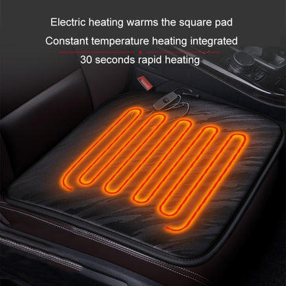 5V Car USB Interface Electric Heating Seat Cushion, Color: Black - Seat Accessories by PMC Jewellery | Online Shopping South Africa | PMC Jewellery | Buy Now Pay Later Mobicred