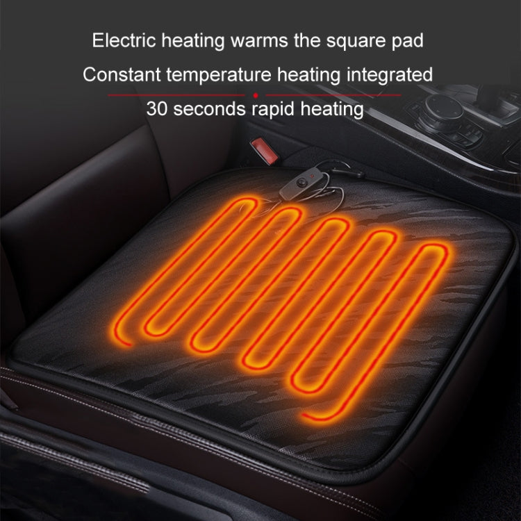 5V Car USB Interface Electric Heating Seat Cushion, Color: Gray - Seat Accessories by PMC Jewellery | Online Shopping South Africa | PMC Jewellery | Buy Now Pay Later Mobicred