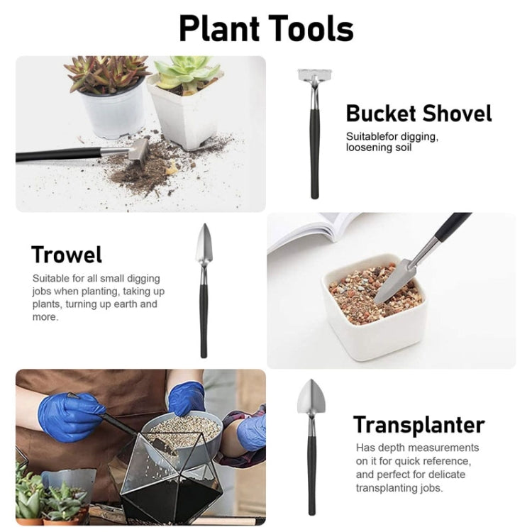 13pcs /Set Succulent Plant Gardening Tools Set Indoor Growing Removal Pots Horticultural Kits - Garden Hand Tools by PMC Jewellery | Online Shopping South Africa | PMC Jewellery