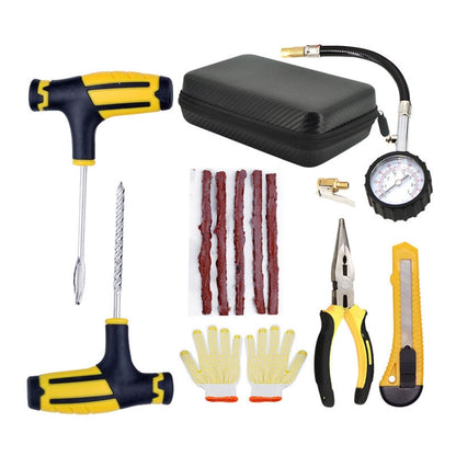 8pcs Automotive Vacuum Tire Repair Tool Car Tire Patching Instrument Set - Tire Repair & Installation Tools by PMC Jewellery | Online Shopping South Africa | PMC Jewellery | Buy Now Pay Later Mobicred