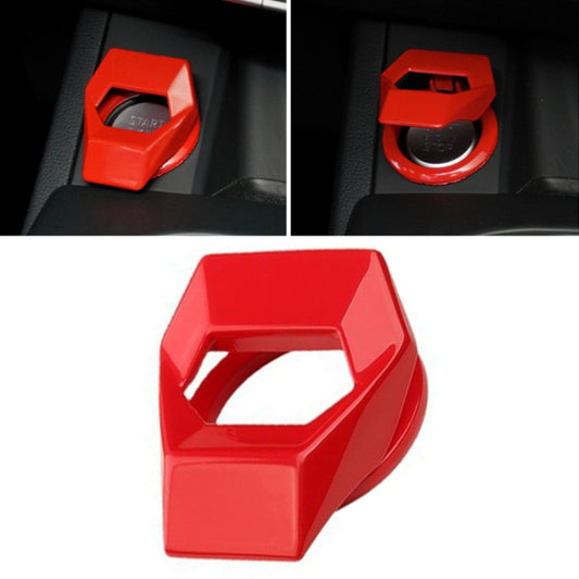 Car One-button Start Decorative Ring Knob Type Ignition Device Protective Cover(Red) - Decoration Rings by PMC Jewellery | Online Shopping South Africa | PMC Jewellery | Buy Now Pay Later Mobicred