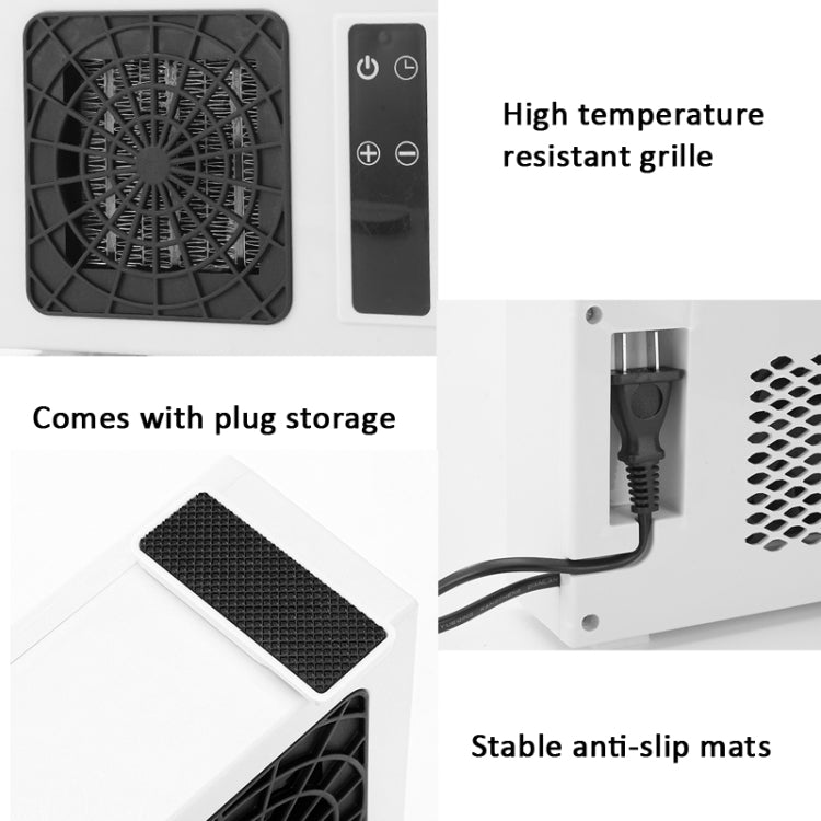 600W Desktop Electric Heater PTC Fast Heating Energy Saving Warm Fan With Remote Control(US Plug) - Electric Heaters by PMC Jewellery | Online Shopping South Africa | PMC Jewellery | Buy Now Pay Later Mobicred