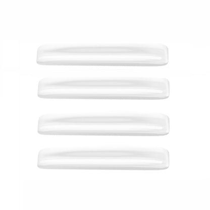 4pcs/set Car Rearview Mirror Body ABS Anti-collision Strip(Pearl White) - Anti Collision Sticker by PMC Jewellery | Online Shopping South Africa | PMC Jewellery | Buy Now Pay Later Mobicred