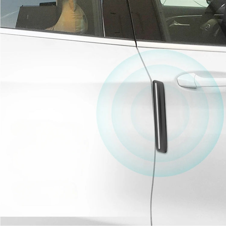 4pcs/set Car Rearview Mirror Body ABS Anti-collision Strip(Pearl White) - Anti Collision Sticker by PMC Jewellery | Online Shopping South Africa | PMC Jewellery | Buy Now Pay Later Mobicred