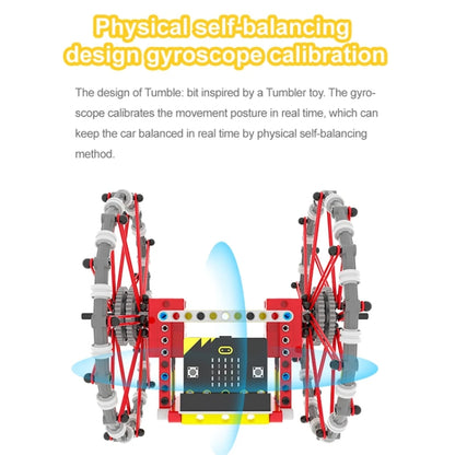 Yahboom Micro: Bit Self-Balancing Block Building Programmable APP Control Robot Kit, Spec: Tumblebit Pack - Components Kits by Yahboom | Online Shopping South Africa | PMC Jewellery