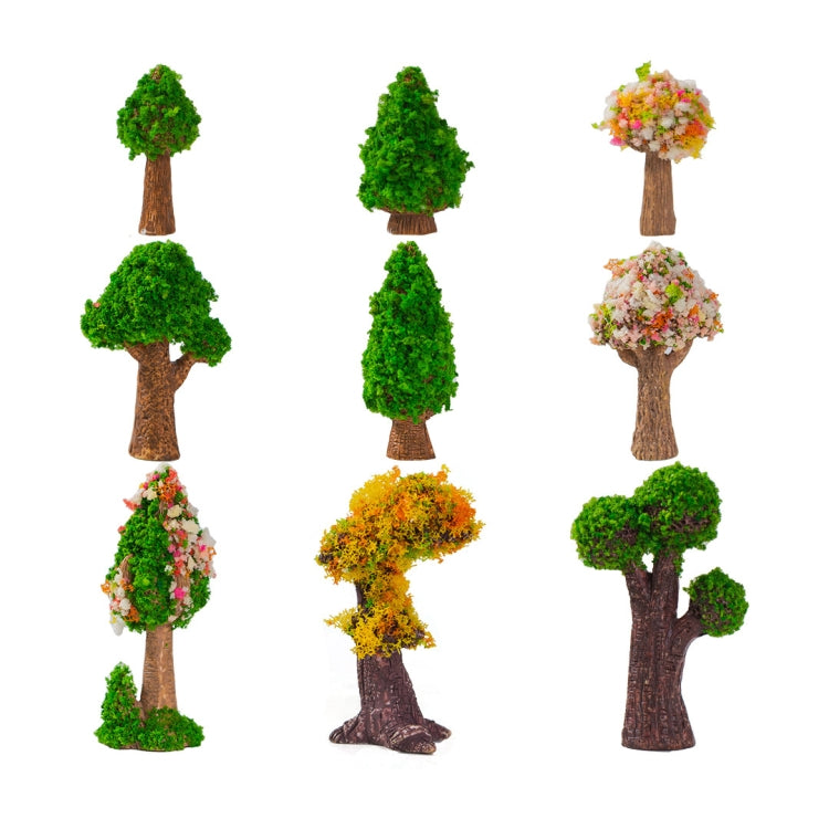 5pcs Micro-Landscape Simulated Green Trees Flowers DIY Gardening Ecological Ornaments, Style: No. 5 Fat Tree - Ornaments by PMC Jewellery | Online Shopping South Africa | PMC Jewellery