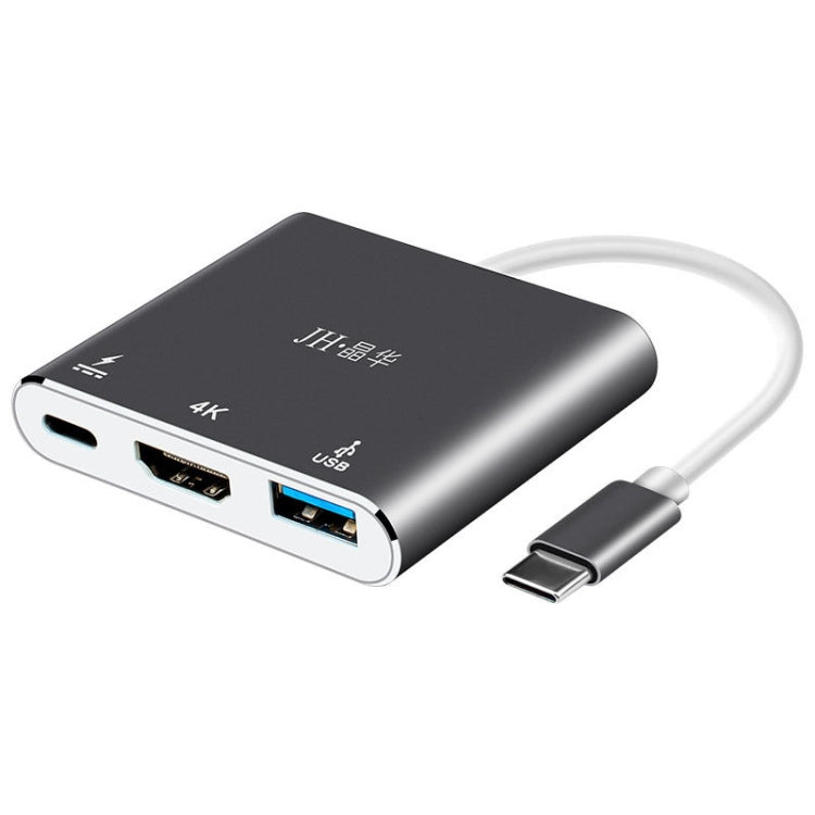 JINGHUA Z321 Multifunctional HUB Docking Station Converter, Interface: Type-C To HDMI+PD+USB - USB HUB by JINGHUA | Online Shopping South Africa | PMC Jewellery | Buy Now Pay Later Mobicred