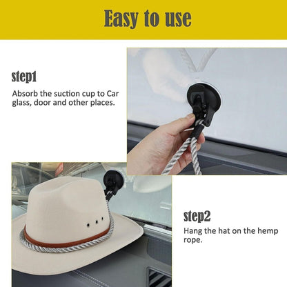 Car Cowboy Hat Rack Home Door Rear Hat Hook Holder, Color: White - Stowing Tidying by PMC Jewellery | Online Shopping South Africa | PMC Jewellery | Buy Now Pay Later Mobicred