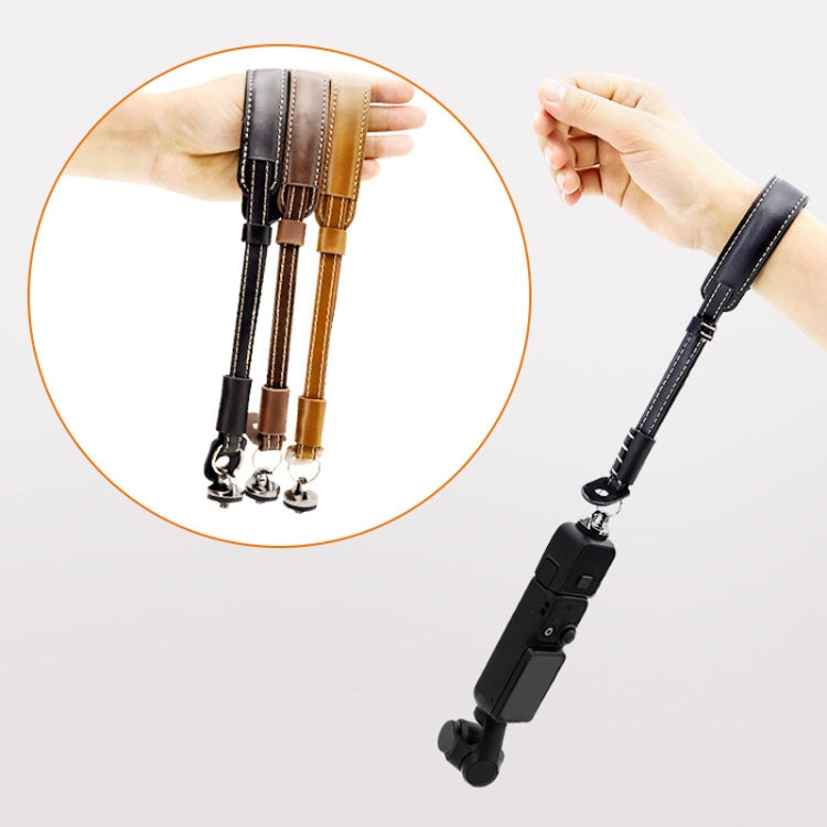 Camera Gimbal Hand Strap Handheld Stabilizer Accessories Wrist Strap For DJI OSMO Pocket 3 / OM 3 / OM 4 / OM 5 / OM 6(Coffee Color) -  by PMC Jewellery | Online Shopping South Africa | PMC Jewellery | Buy Now Pay Later Mobicred