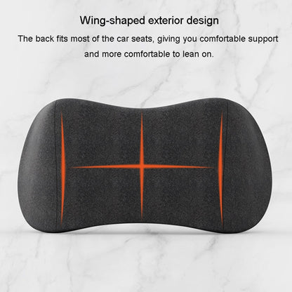 Car Cushion Driving Seat Cervical Support Backrest Pillow, Style: Headrest + Waist Pad Black - Seat Accessories by PMC Jewellery | Online Shopping South Africa | PMC Jewellery | Buy Now Pay Later Mobicred