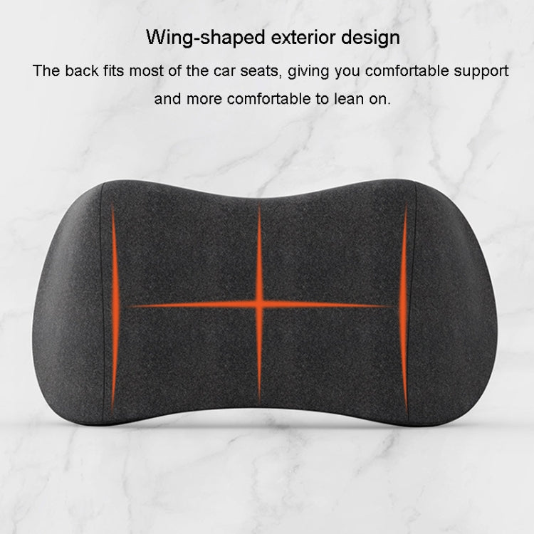 Car Cushion Driving Seat Cervical Support Backrest Pillow, Style: Waist Pad Black - Seat Accessories by PMC Jewellery | Online Shopping South Africa | PMC Jewellery | Buy Now Pay Later Mobicred