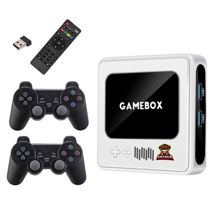 G10 GAMEBOX TV Box Dual System Wireless Android 3D Home 4K HD Game Console Support PS1 / PSP, Style: 128G 40,000+ Games (White) - Pocket Console by PMC Jewellery | Online Shopping South Africa | PMC Jewellery | Buy Now Pay Later Mobicred