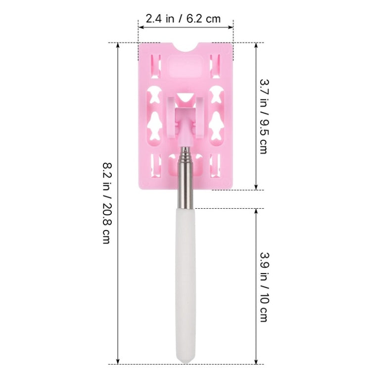 Portable Extension Pole for Car Driving Parking, Color: Pink+White - Parking Card by PMC Jewellery | Online Shopping South Africa | PMC Jewellery | Buy Now Pay Later Mobicred