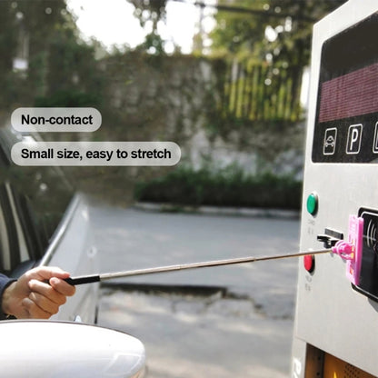 Portable Extension Pole for Car Driving Parking, Color: Purple+Gray - Parking Card by PMC Jewellery | Online Shopping South Africa | PMC Jewellery | Buy Now Pay Later Mobicred