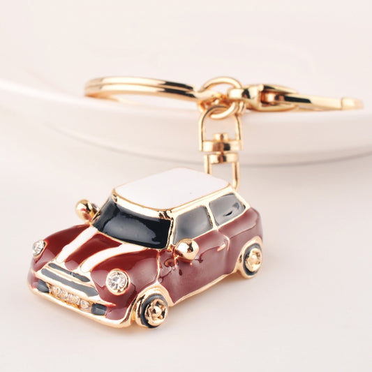 Mini Car Keychain Pendant Toy Beetle Car Gift, Color: Dark Red - Key Rings by PMC Jewellery | Online Shopping South Africa | PMC Jewellery | Buy Now Pay Later Mobicred