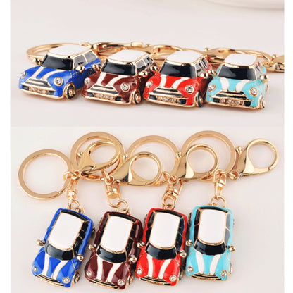 Mini Car Keychain Pendant Toy Beetle Car Gift, Color: Dark Red - Key Rings by PMC Jewellery | Online Shopping South Africa | PMC Jewellery | Buy Now Pay Later Mobicred
