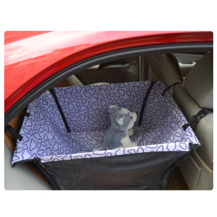 Car Single Seat Waterproof Pet Seat Protective Pad, Color: Orange Cloud - Seat Accessories by PMC Jewellery | Online Shopping South Africa | PMC Jewellery | Buy Now Pay Later Mobicred