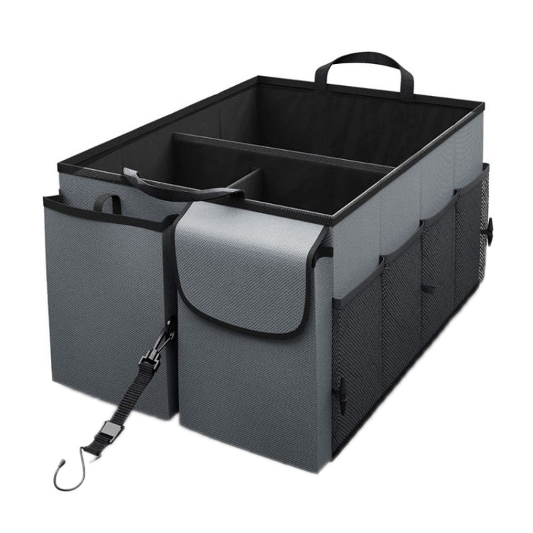 Car Foldable Glove Storage Box Trunk Organizer(Grey) - Stowing Tidying by PMC Jewellery | Online Shopping South Africa | PMC Jewellery | Buy Now Pay Later Mobicred