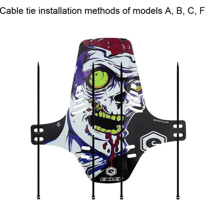 ENLEE E19001 Bicycle Front And Rear Universal Fenders Mountain Bike Mini Shield, Model: A Model - Mudguards by ENLEE | Online Shopping South Africa | PMC Jewellery