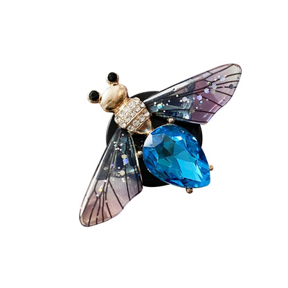 3pcs/set Metal Butterfly Dragonfly Bee Car Air Vent Aromatherapy Decorative Clip(Blue) - Air Freshener by PMC Jewellery | Online Shopping South Africa | PMC Jewellery | Buy Now Pay Later Mobicred