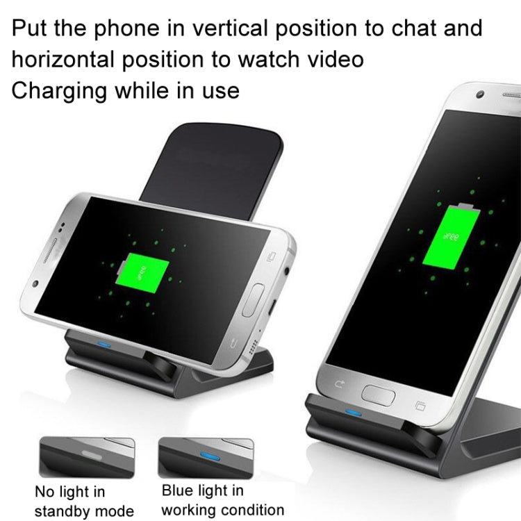 15W Desktop Wireless Charger Mobile Phone Wireless Fast Charging Bracket(White) - Wireless Charger by PMC Jewellery | Online Shopping South Africa | PMC Jewellery | Buy Now Pay Later Mobicred