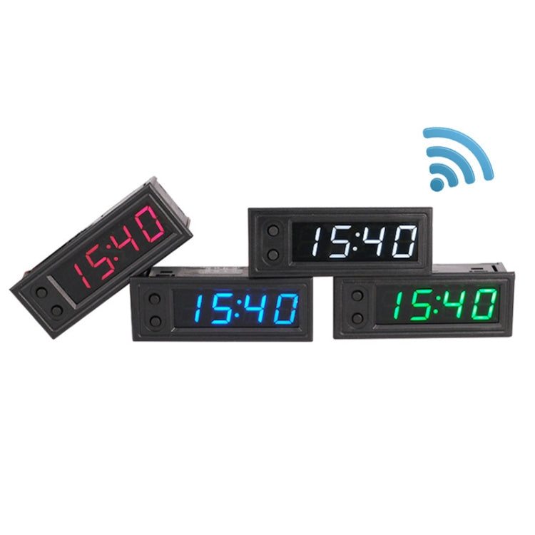 5V/12V WIFI Network Automatic Time Synchronization Digital Electronic Clock Module, Color: Red - Clocks & Car Meters by PMC Jewellery | Online Shopping South Africa | PMC Jewellery | Buy Now Pay Later Mobicred