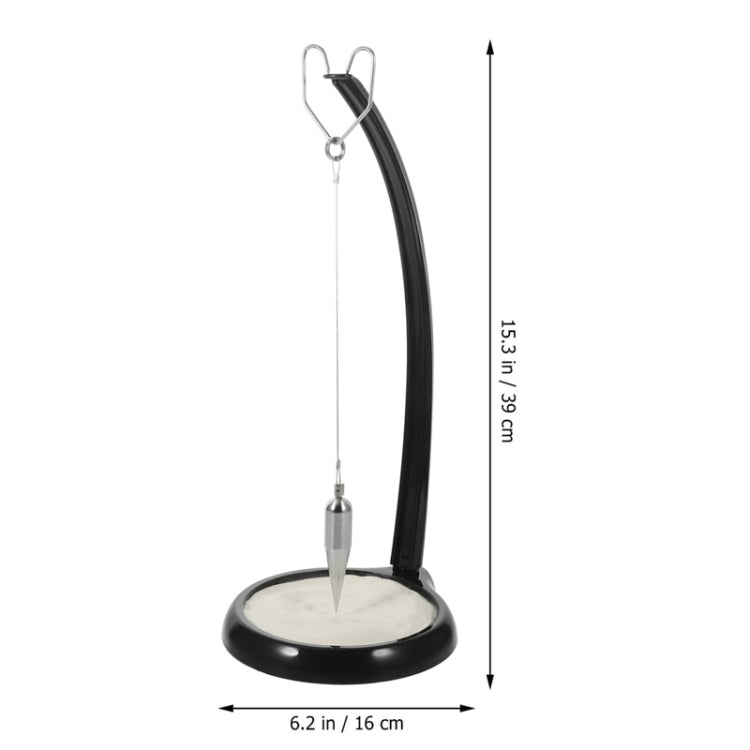 39cm Gravity Sand Pendulum Sand Tray Tabletop Ornament Newton Pendulum Physics Department Stress Reliever(Black) - Desktop Ornaments by PMC Jewellery | Online Shopping South Africa | PMC Jewellery