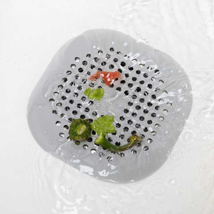 Floor Drain Pad With Suction Pad Kitchen Bathroom Anti Clogging Hair Strainer Sewer Floor Drain Plugs(Grey) - Filters by PMC Jewellery | Online Shopping South Africa | PMC Jewellery
