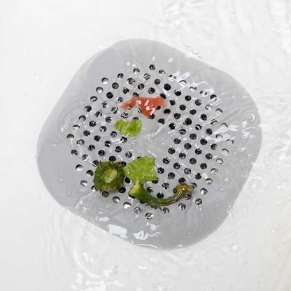 Floor Drain Pad With Suction Pad Kitchen Bathroom Anti Clogging Hair Strainer Sewer Floor Drain Plugs(Grey) - Filters by PMC Jewellery | Online Shopping South Africa | PMC Jewellery