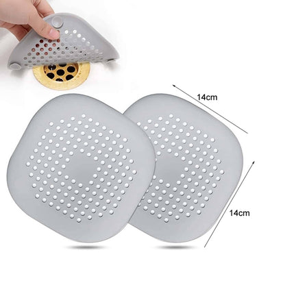 Floor Drain Pad With Suction Pad Kitchen Bathroom Anti Clogging Hair Strainer Sewer Floor Drain Plugs(Grey) - Filters by PMC Jewellery | Online Shopping South Africa | PMC Jewellery