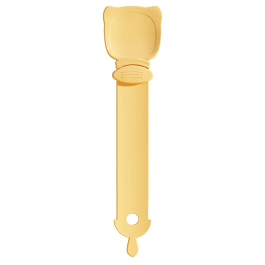 Cat Feeder Cat Strip Squeezer Pet Snack Minced Meat Feeding Spoon(Orange) - Food Bowls by PMC Jewellery | Online Shopping South Africa | PMC Jewellery | Buy Now Pay Later Mobicred
