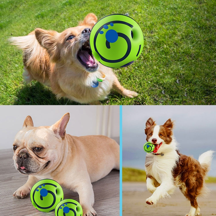 7cm Dog Puppy Pet Toy Ball Bite Resistant Sound Relieving Interactive Toys - Rubber Silicone Toys by PMC Jewellery | Online Shopping South Africa | PMC Jewellery