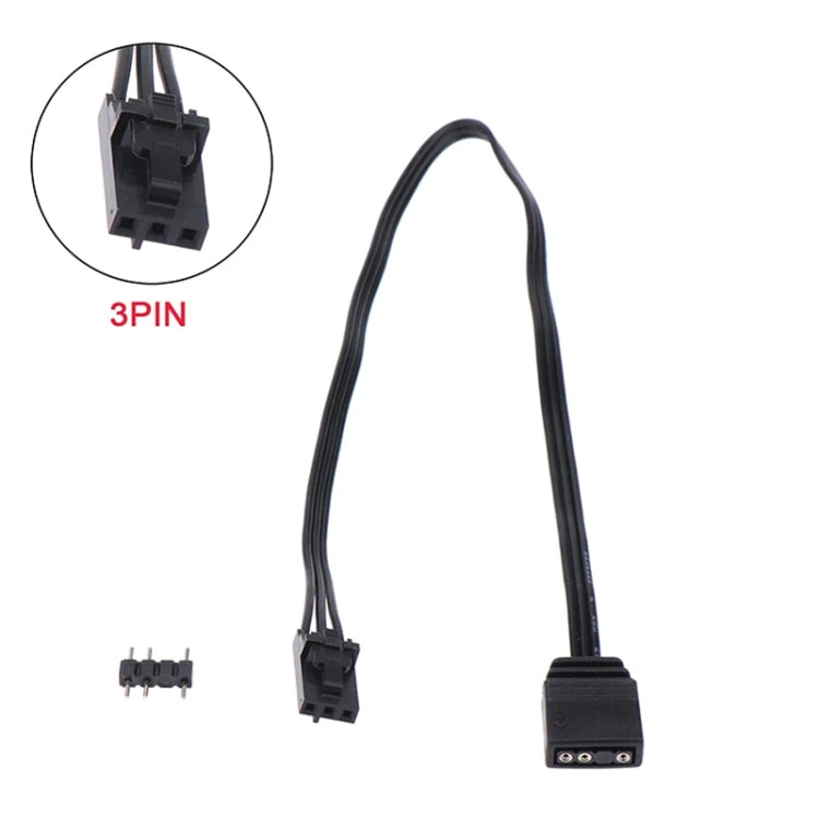 3Pin For Pirate Ship Controller Adapter Cable QL LL120 ICUE Divine Light Synchronization(25cm) - Cables & Connectors by PMC Jewellery | Online Shopping South Africa | PMC Jewellery | Buy Now Pay Later Mobicred