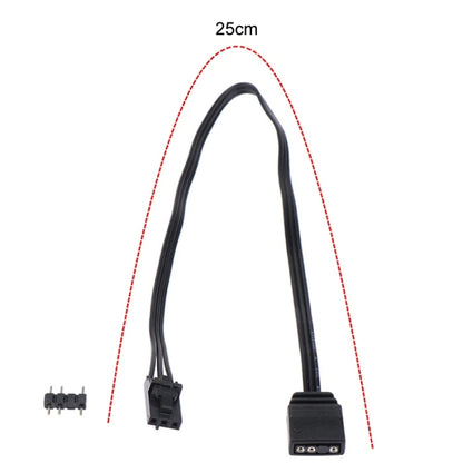 4Pin For Pirate Ship Controller Adapter Cable QL LL120 ICUE Divine Light Synchronization(25cm) - Cables & Connectors by PMC Jewellery | Online Shopping South Africa | PMC Jewellery